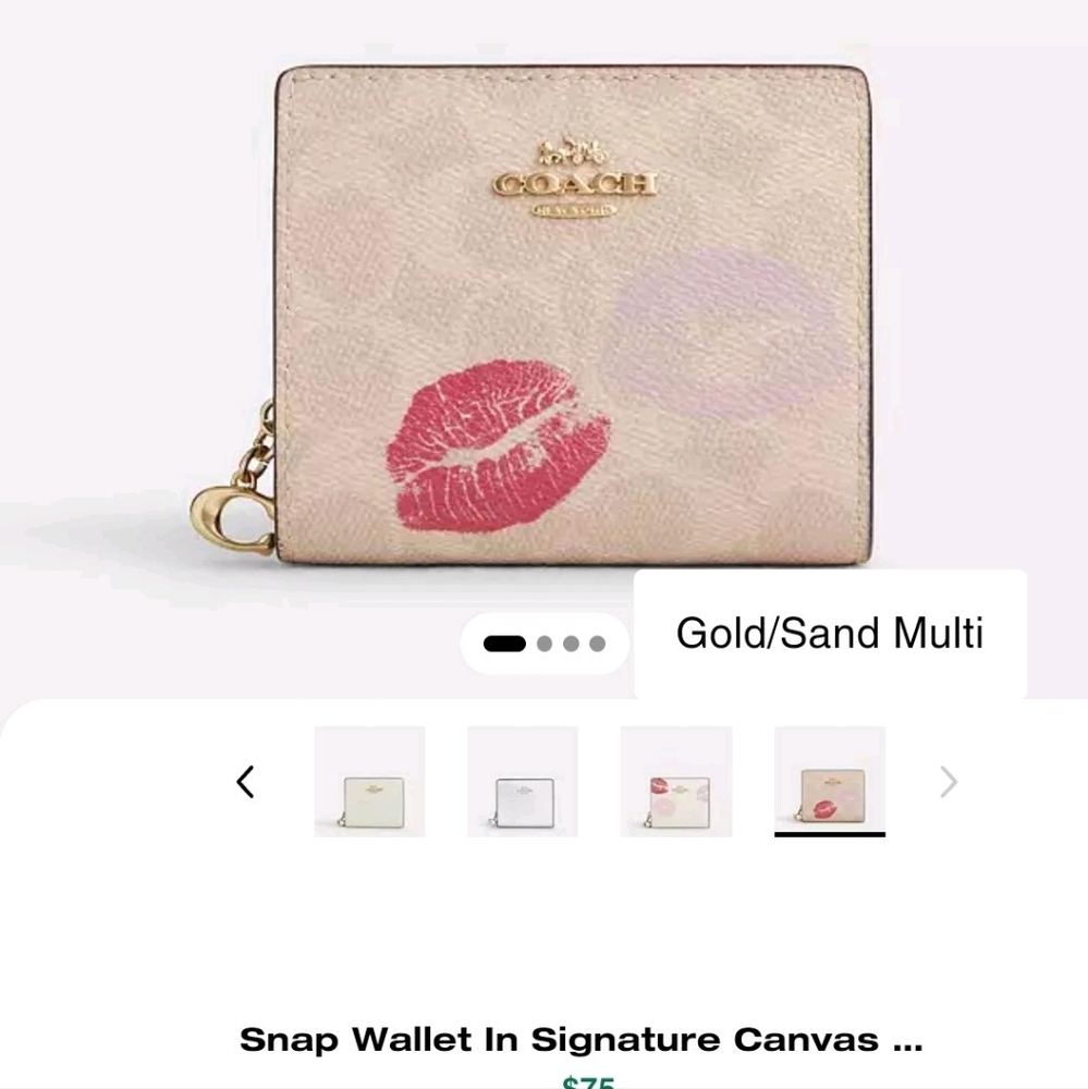 Brand new still sealed Coach wallet
